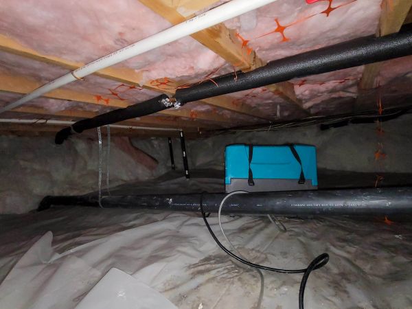 Crawl Space Water Remediation in Lutz
